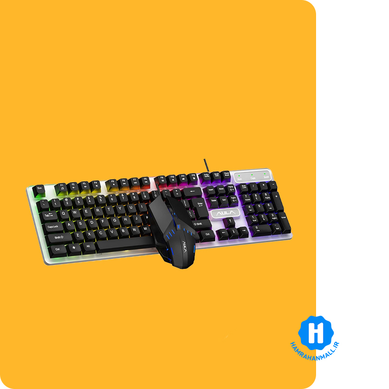 کیبورد و ماوس گیمینگ آئولا مدل F3061