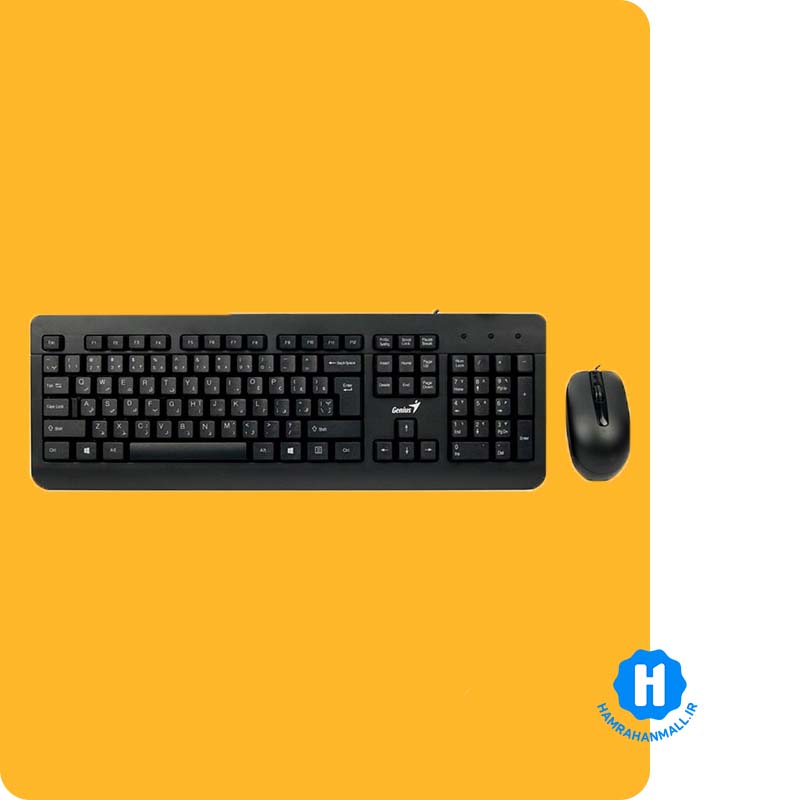 کیبورد و ماوس جنیوس مدل KM-160