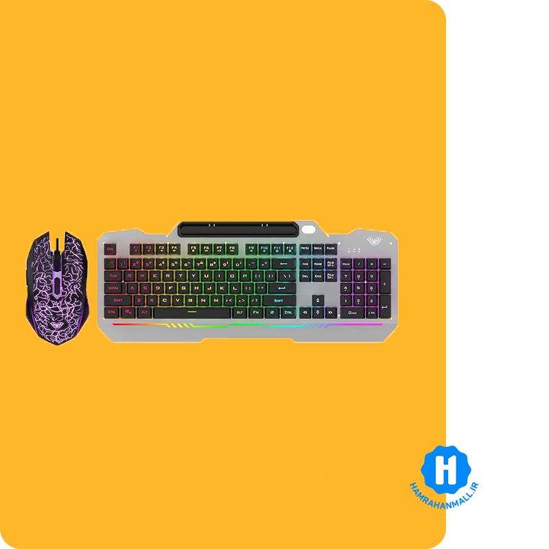 ست موس و کیبورد گیمینگ AULA T102