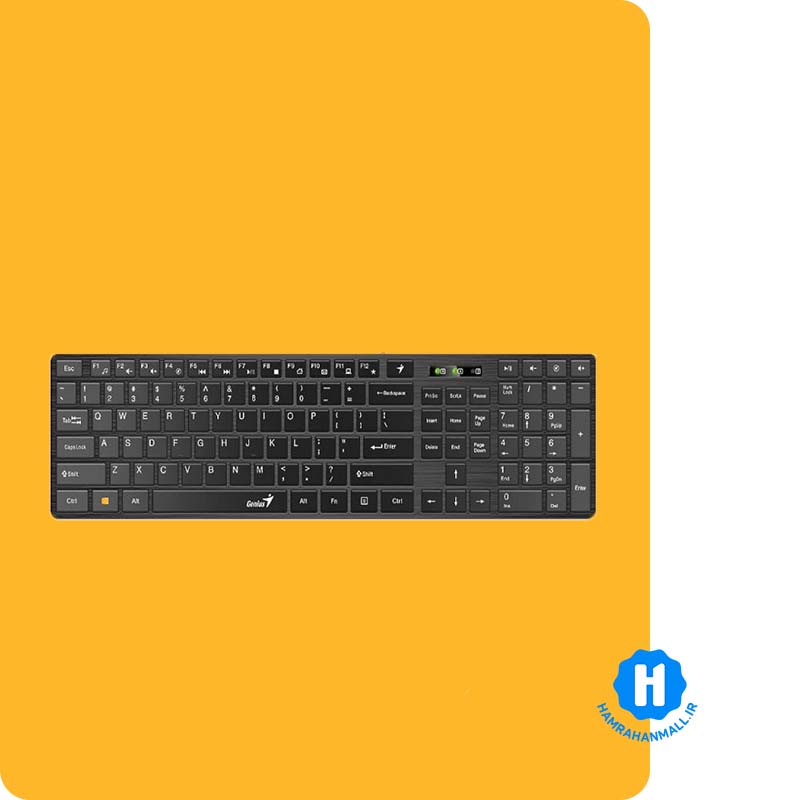 کیبورد جنیوس مدل SlimStar 126