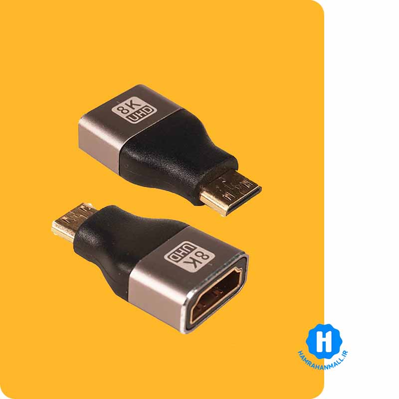 مبدل Mini HDMI به HDMI کی نت K-AMIHDMF21