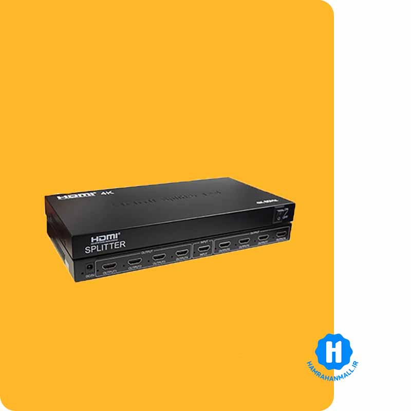 اسپلیتر ۸ پورت HDMI کی نت مدل K-SPHD2008