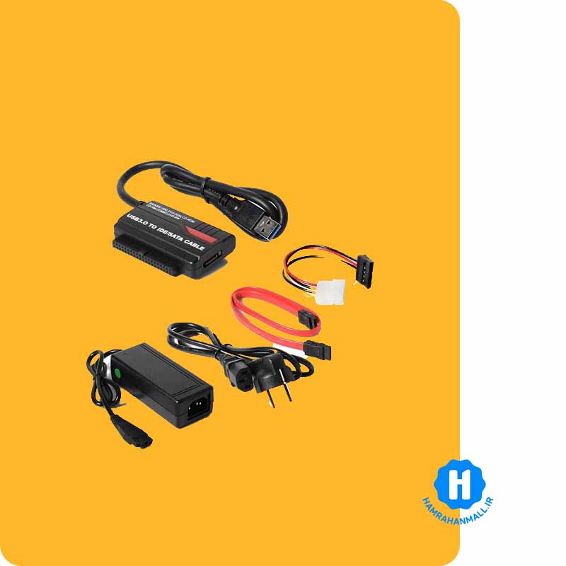 تبدیل USB2.0 به SATA/IDE کی نت مدل K-COU20IDE