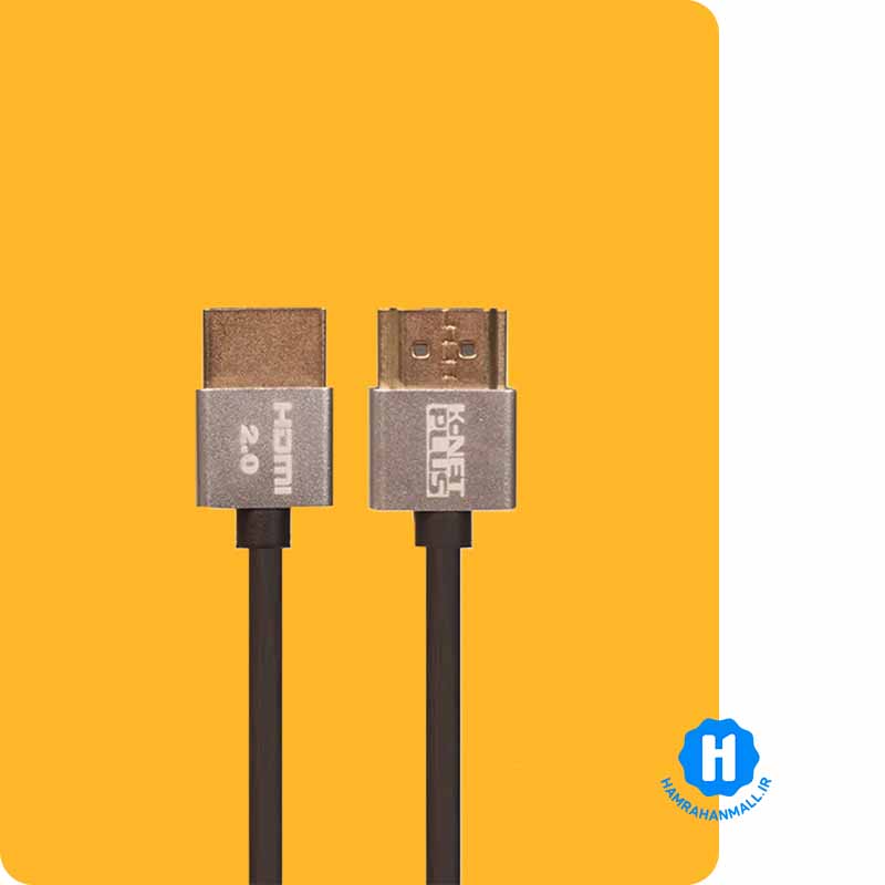 کابل HDMI 2.0 Slim کی نت پلاس ۱٫۸ متری KP-CH20S18