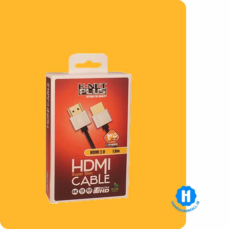 سوئیچ 3 پورت HDMI با رزولوشن 4Kx2K و ریموت کنترل کی نت K-SWHD2003