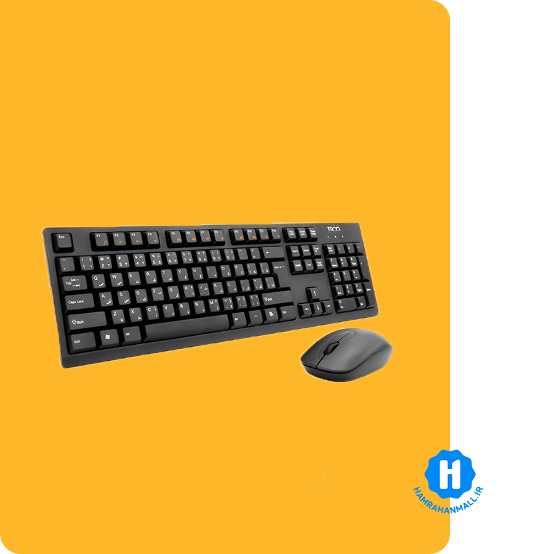 کیبورد و موس بی سیم تسکو مدل TKM 7019W