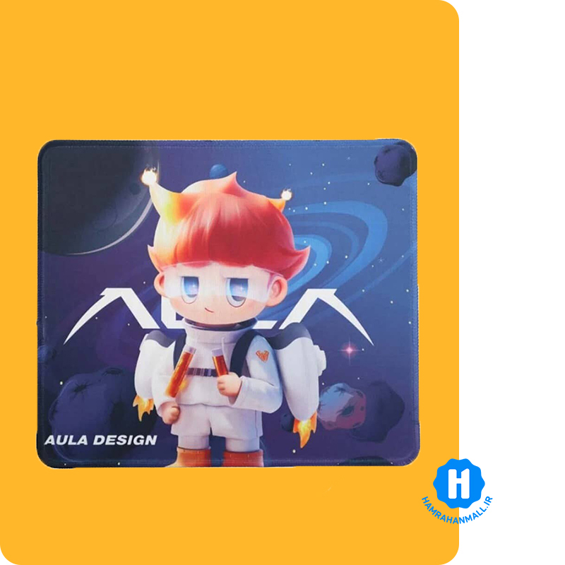 پد موس گیمینگ AULA MP-W 30*25cm FIRE
