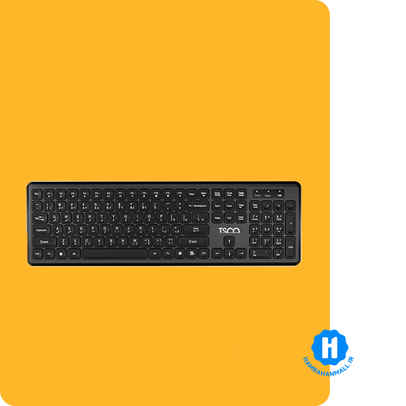 کیبورد بی سیم تسکو مدل TK 7005