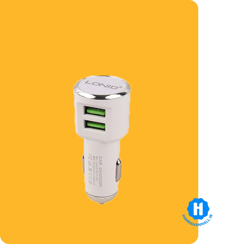 شارژر فندکی مدل DL-C29 همراه با کابل microUSB