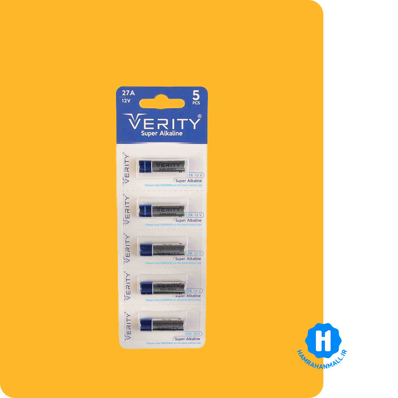 باتری ریموتی وریتی مدل VERITY 27A Super Alkaline