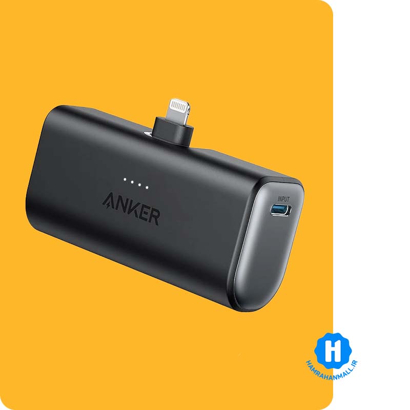 پاور بانک انکر Nano Power Bank 12W با ظرفیت 5000 میلی آمپر ساعت