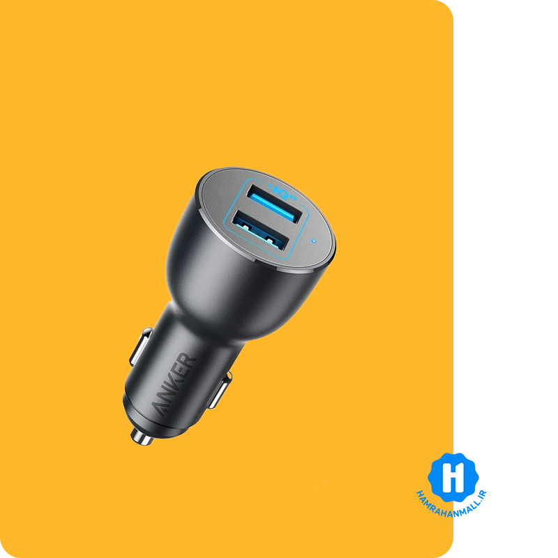 شارژر فندکی فست شارژ ماشین 36 وات انکر A2729H11