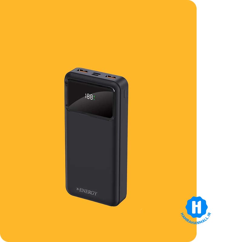 پاوربانک ایکس انرژی مدل X-820 22.5W ظرفیت 20000 میلی آمپر ساعت