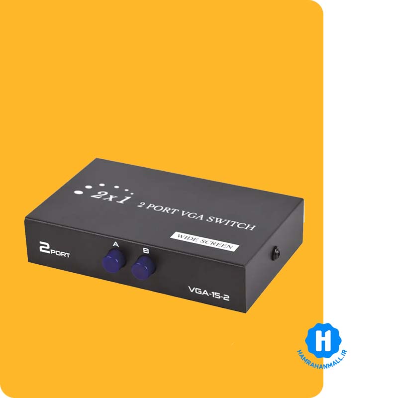 سوییچ 2 پورت VGA انزو مدل VG-215