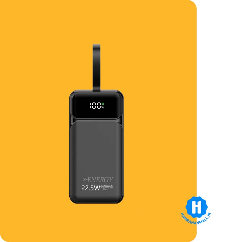 پاوربانک ایکس انرژی مدل X-854 22.5W ظرفیت 50000 میلی آمپر ساعت