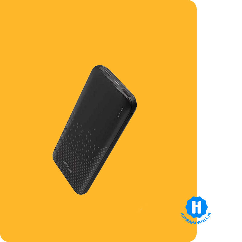 پاوربانک گرین لاین مدل ROME 10000 ظرفیت 10000میلی آمپر ساعت