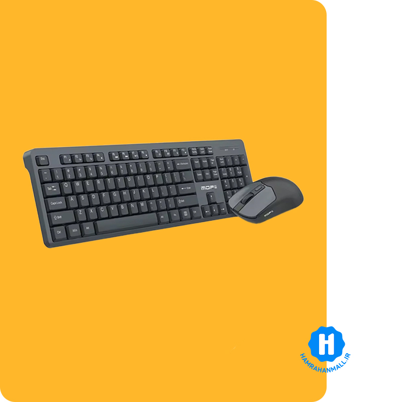 کیبورد و موس بیسیم مدل X100 برند MOFII