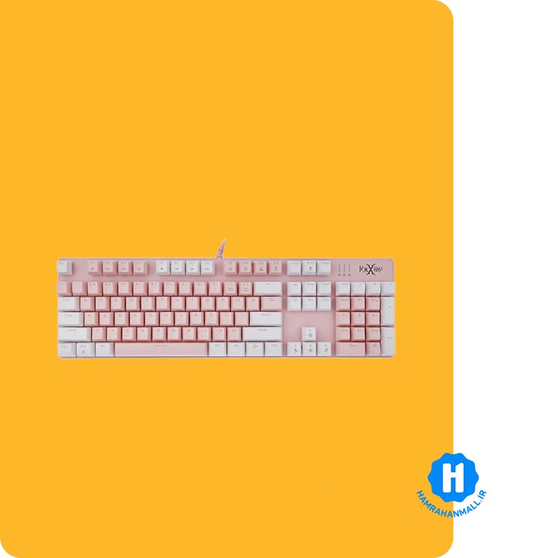 کیبورد مخصوص بازی فاکس ری مدل FXR-HKM-68