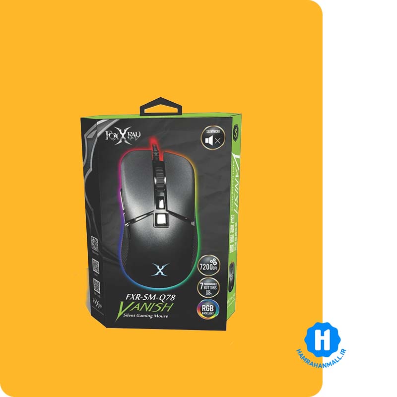 ماوس گیمینگ فاکس ری مدل FXR-SM-Q78