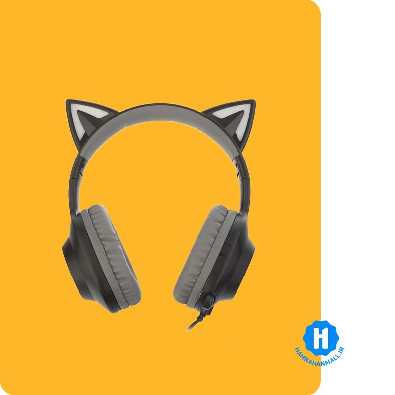 هدفون با سیم فاکس ری مدل FXR-BAL-62 رنگ مشکی