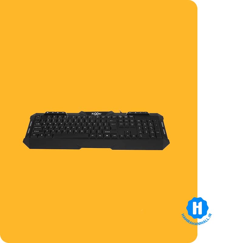 کیبورد باسیم گیمینگ فاکس ری مدل FXR-BKL-63