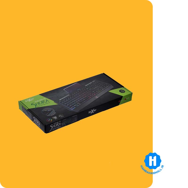 کیبورد گیمینگ فاکس ری مدل FXR-SKL-76
