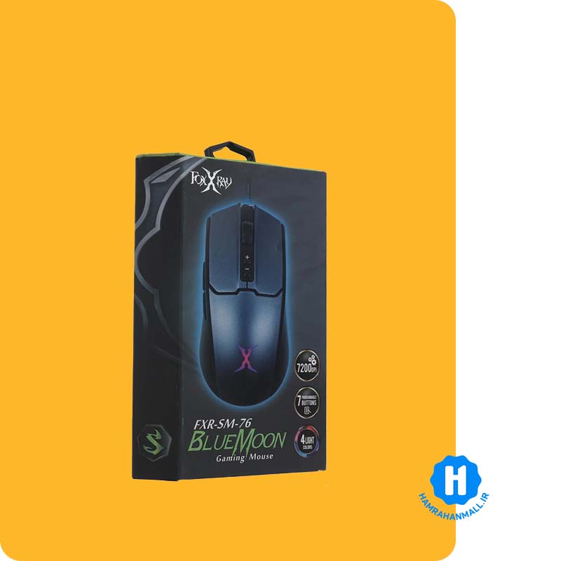 ماوس گیمینگ فاکس ری مدل FXR-SM-76