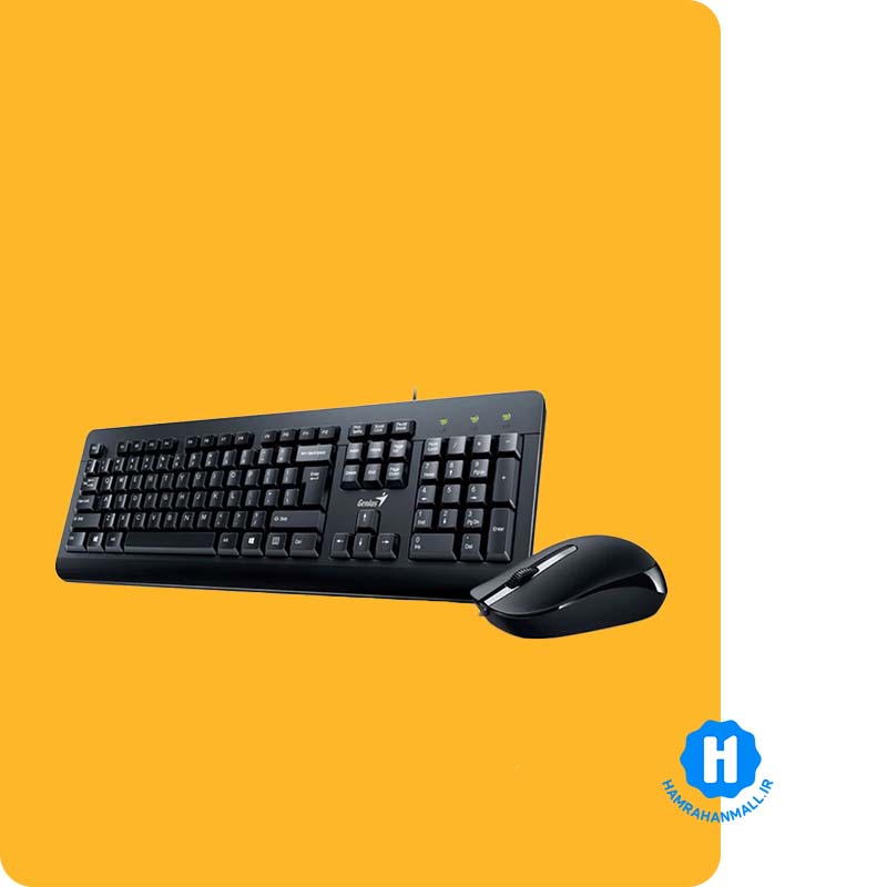 کیبورد و ماوس جنیوس مدل KM-160
