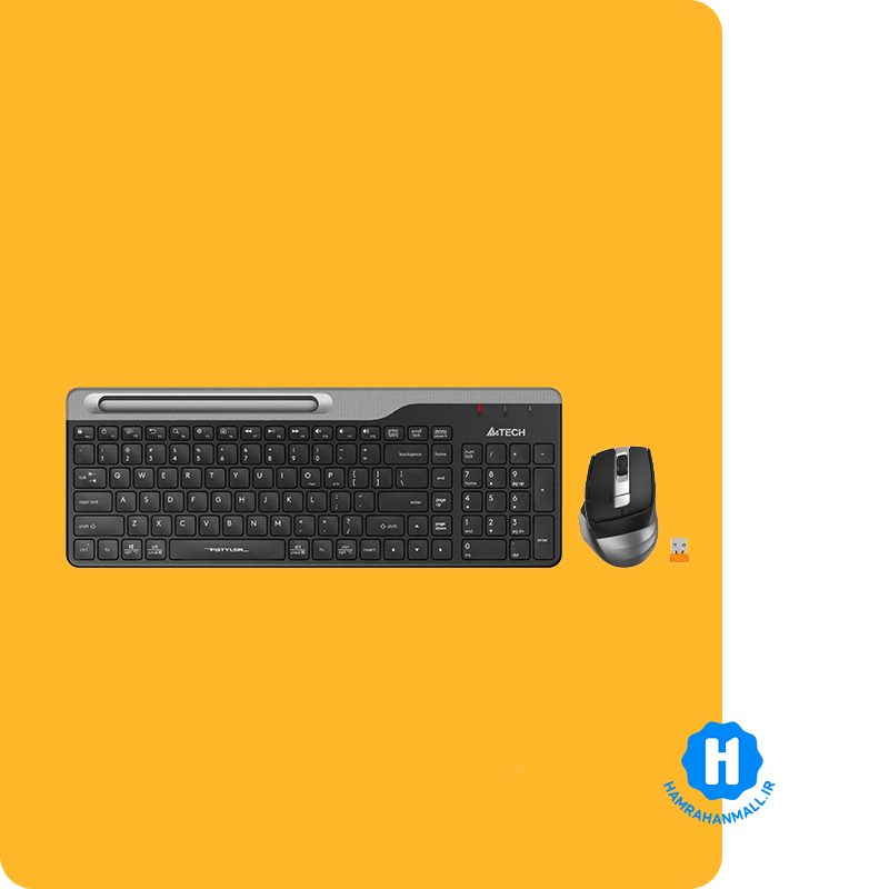 کیبورد و ماوس ای فورتک مدل FB2535C