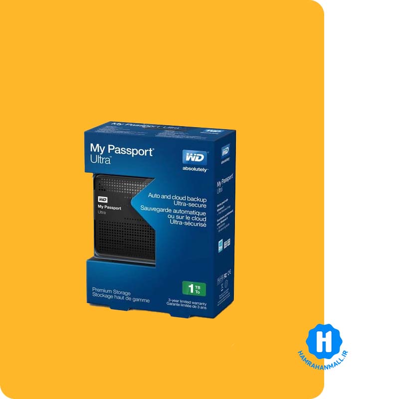 باکس هارد USB 3.0 وسترن مدل My Passport Ultra