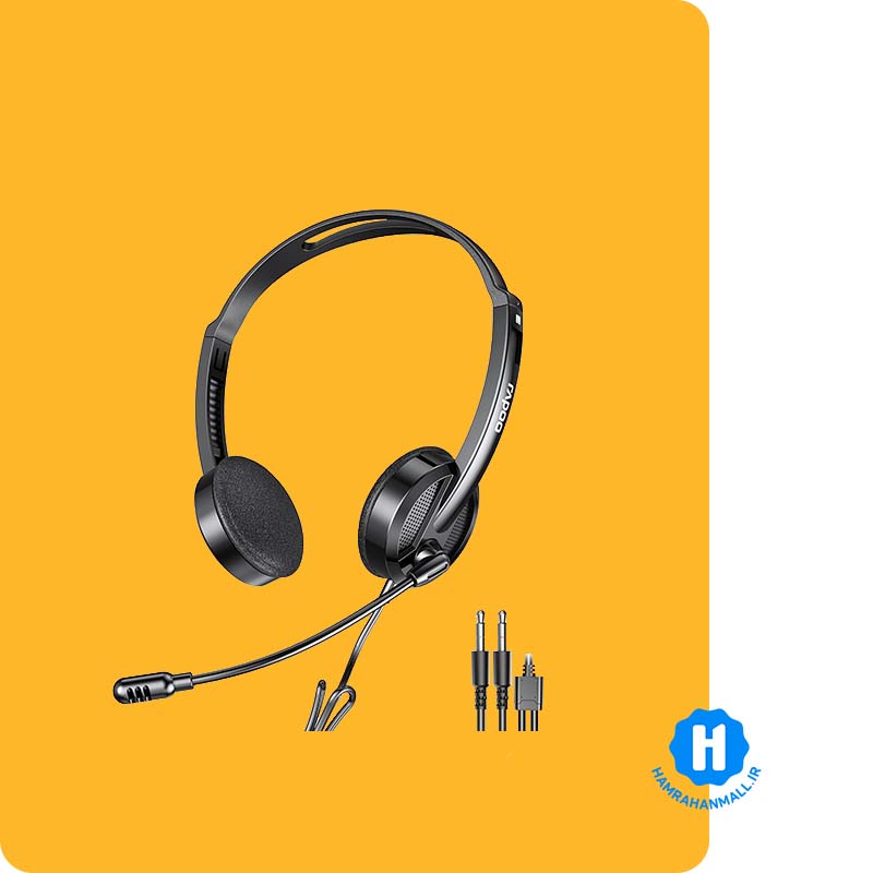 هدست با سیم رپو مدل H102