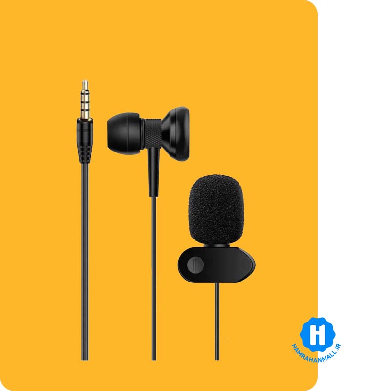 هندزفری تک گوش و میکروفن یقه ای Yesplus Anchor مدل YS-113