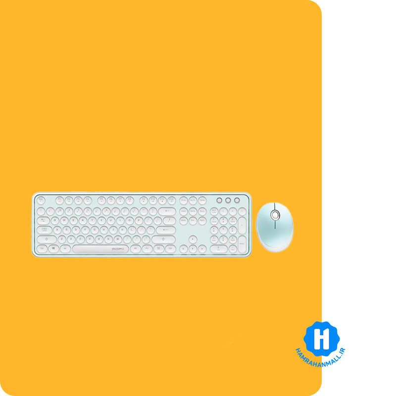 کیبورد و ماوس بی سیم مافی مدل MOFII SWEET PURE