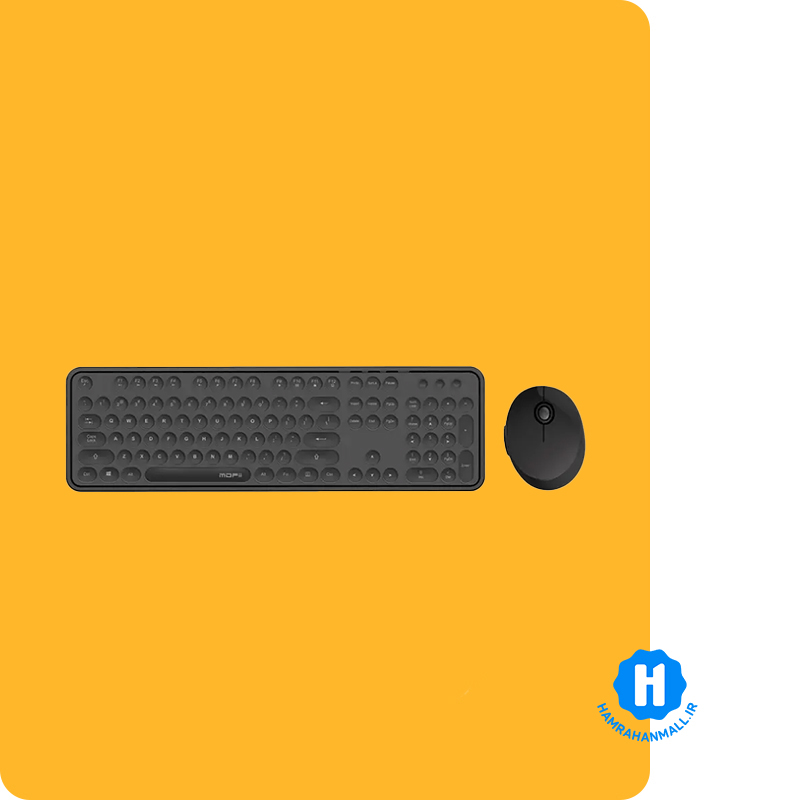 کیبورد و ماوس بی سیم مافی مدل MOFII SWEET PURE