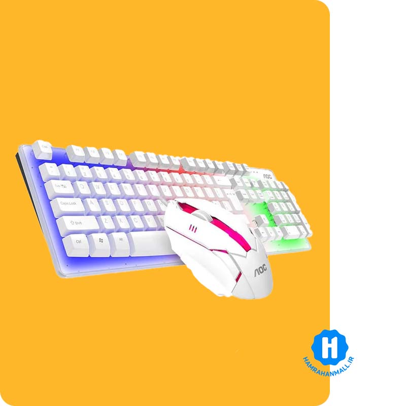 ست ماوس و کیبورد AOC مدل KM100