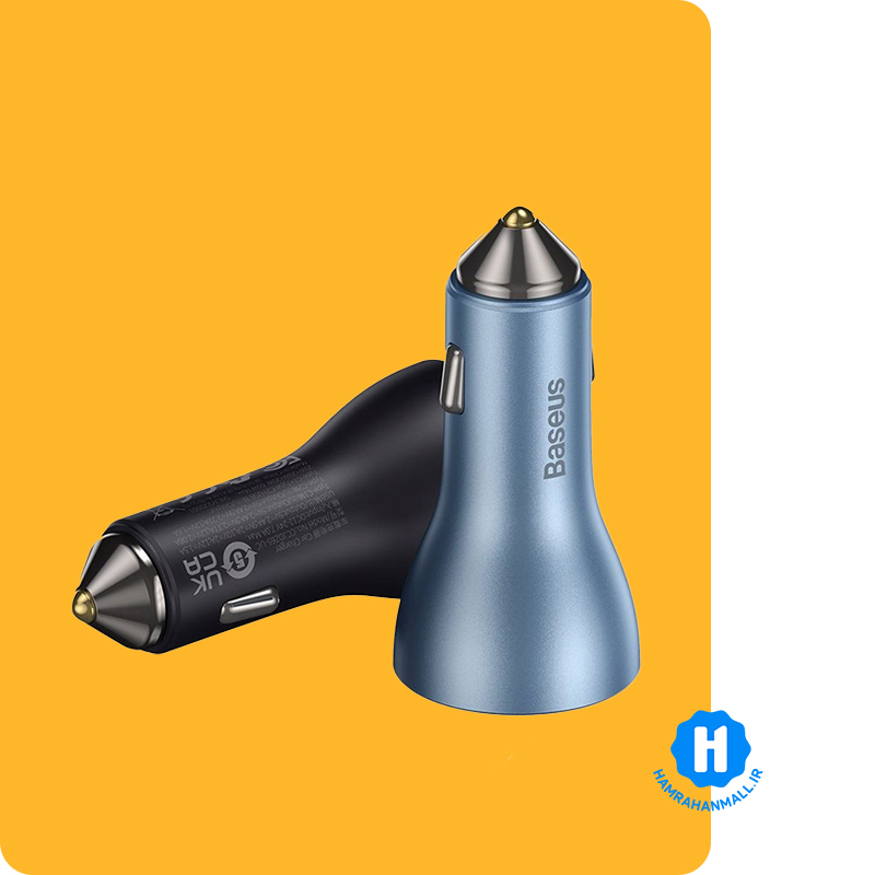 شارژر فندکی باسئوس 65W مدل CGJP010003