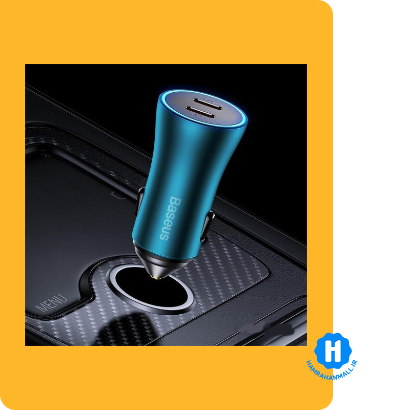 شارژر فندکی بیسوس مدل Golden Contactor Pro CGJP000003 40W