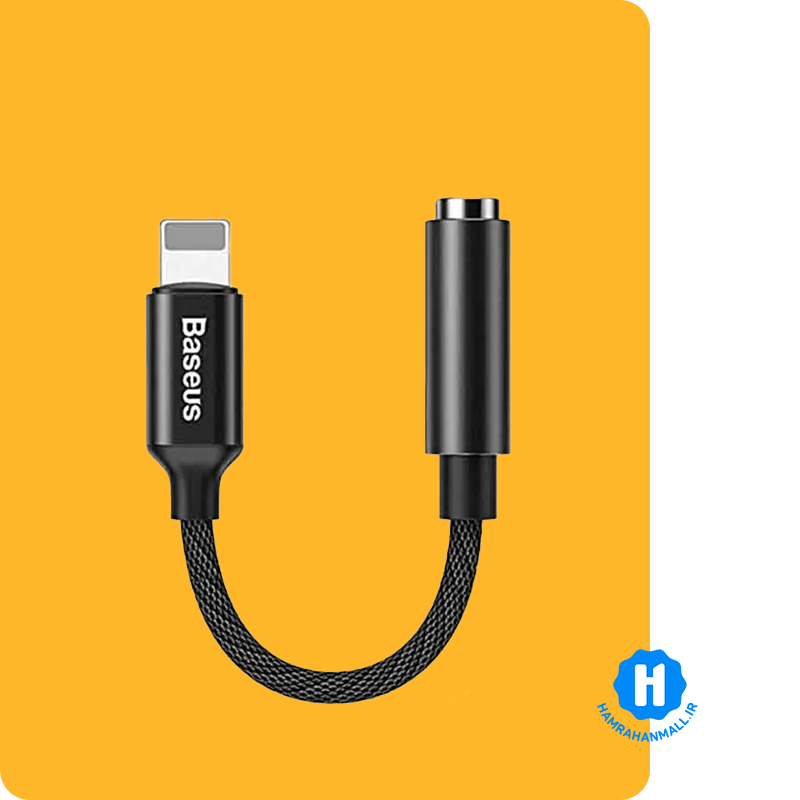 مبدل Lightning به AUX باسئوس مدل Baseus CALL3-01