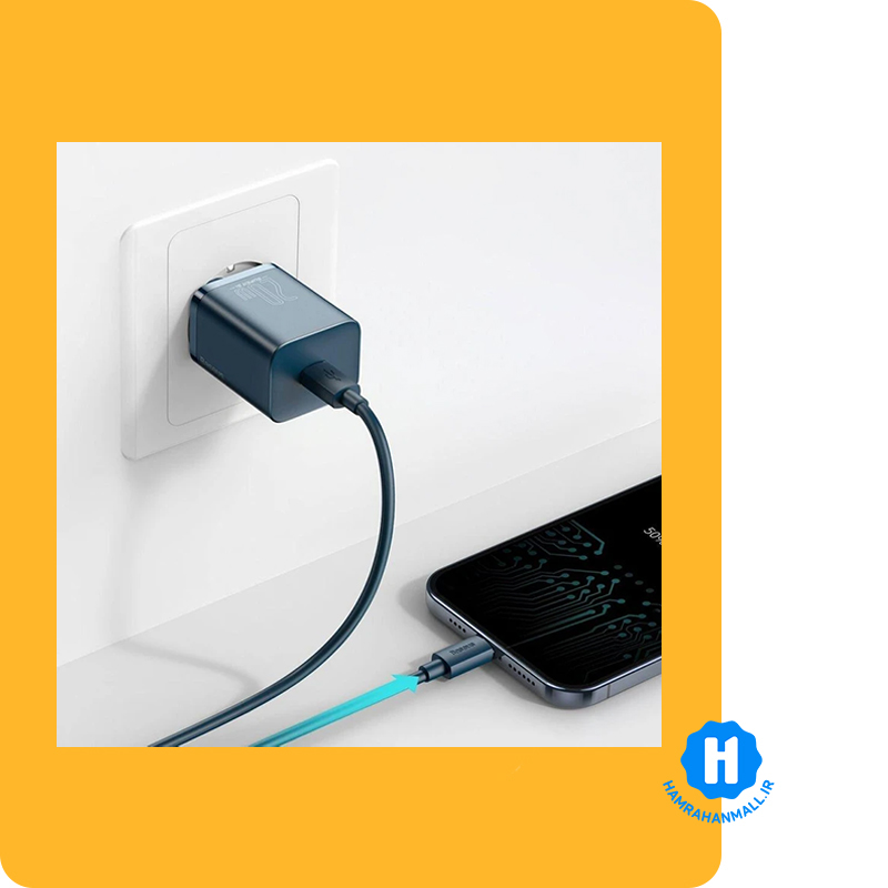 شارژر دیواری باسئوس مدل CCSUP-B03 20W
