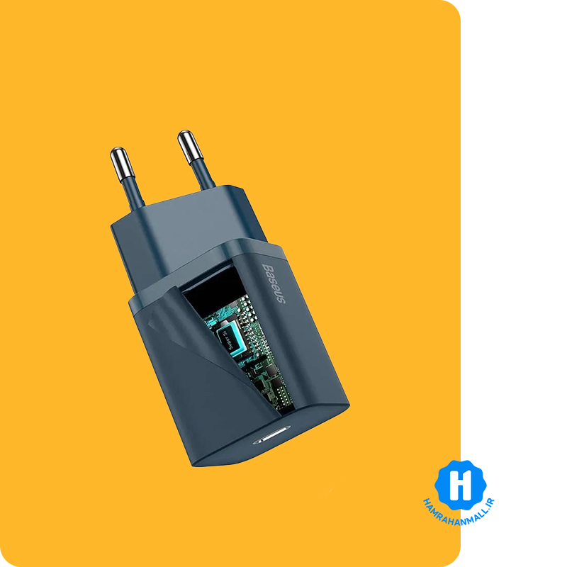 شارژر دیواری باسئوس مدل CCSUP-B03 20W