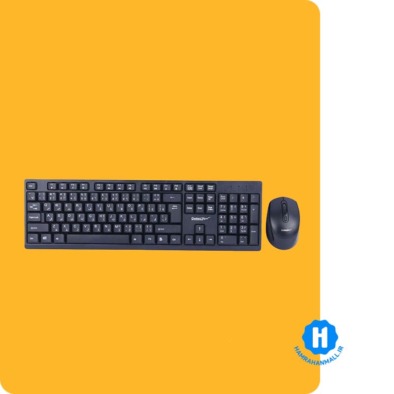 کیبورد و ماوس بی سیم دیتالایف مدل KM-W02