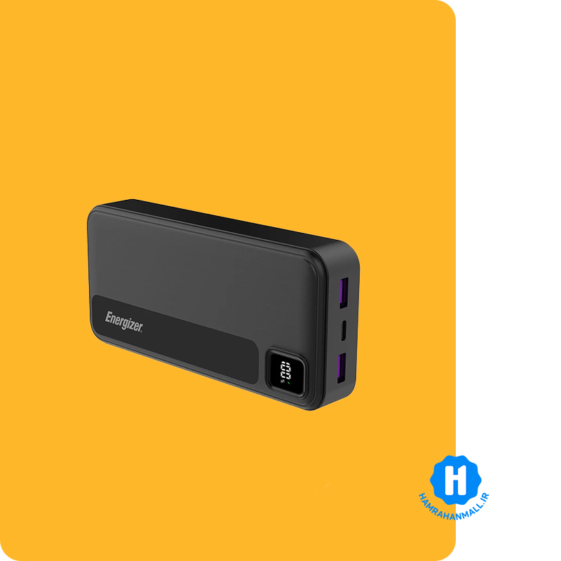 پاوربانک انرجایزر مدل UE20035PQ ظرفیت 20000 میلی آمپرساعت