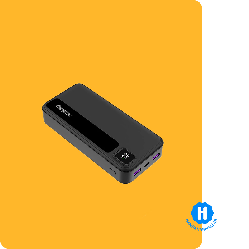 پاوربانک انرجایزر مدل UE20035PQ ظرفیت 20000 میلی آمپرساعت