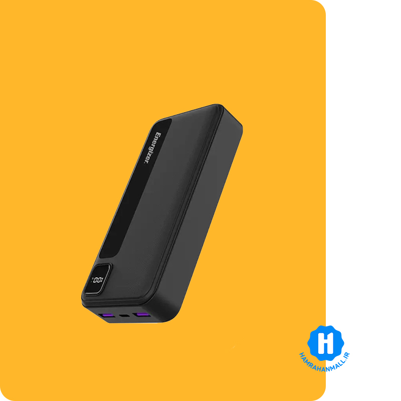 پاوربانک انرجایزر مدل UE20035PQ ظرفیت 20000 میلی آمپرساعت