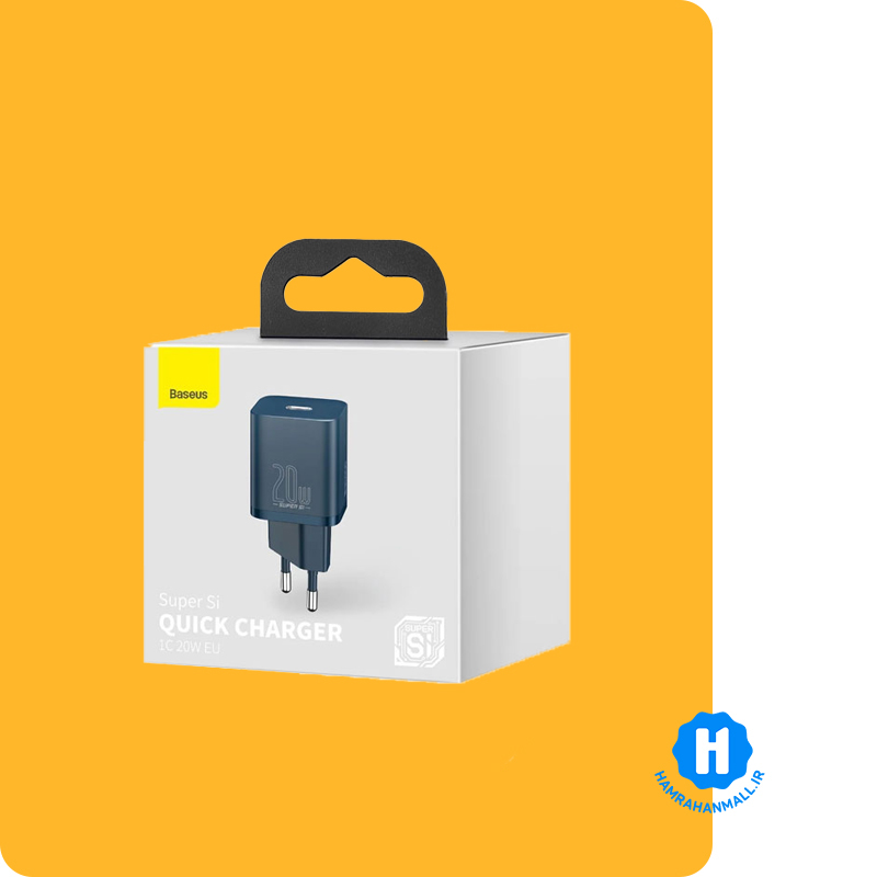 شارژر دیواری باسئوس مدل CCSUP-B03 20W
