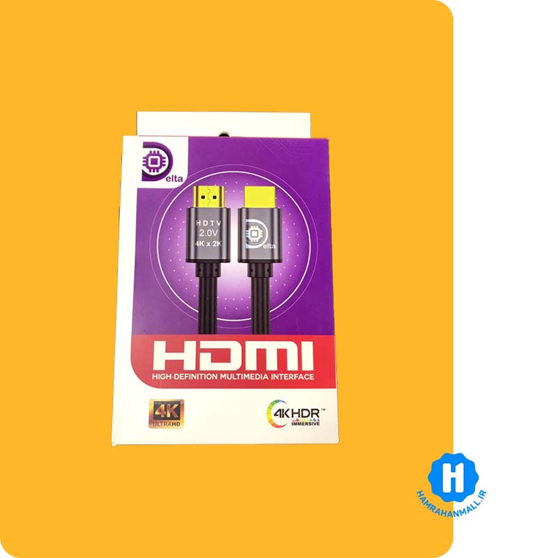 کابل HDMI 4K V2.0 طول 1.5 متر برند DELTA