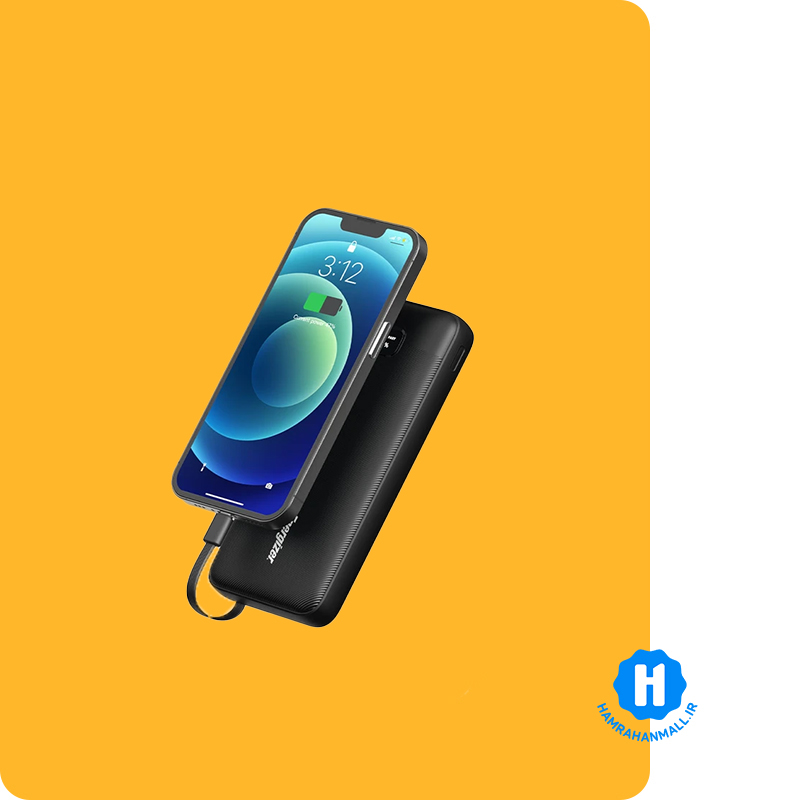 پاوربانک 22.5 وات انرجایزر مدل UE20076PQ ظرفیت 20000 میلی آمپرساعت