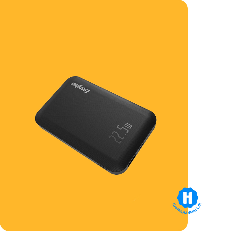 پاوربانک بیسیم 22.5 وات انرجایزر مدل QM10005PQ ظرفیت 10000 میلی آمپرساعت