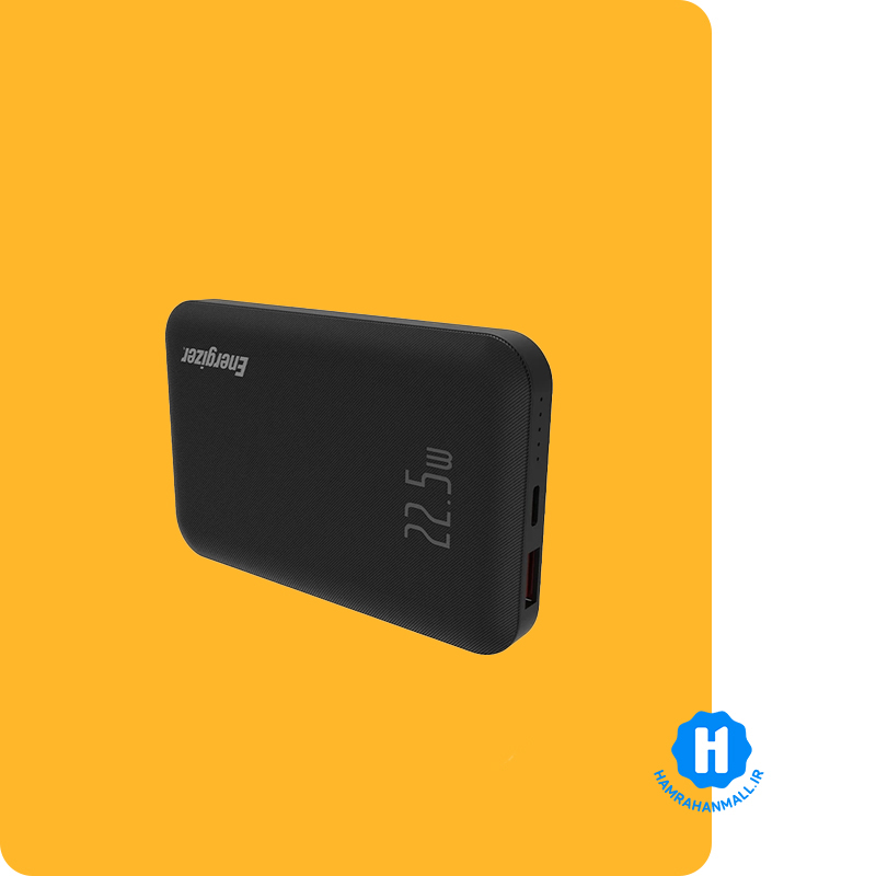 پاوربانک بیسیم 22.5 وات انرجایزر مدل QM10005PQ ظرفیت 10000 میلی آمپرساعت