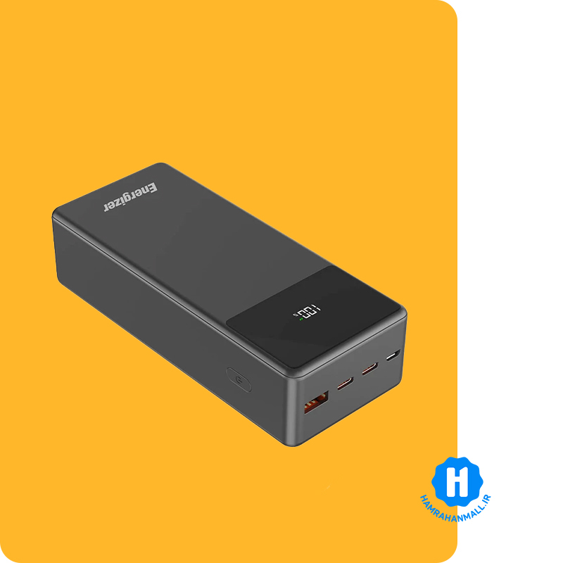 پاوربانک 65 وات انرجایزر مدل UE27062PQ ظرفیت 27000 میلی آمپر ساعت